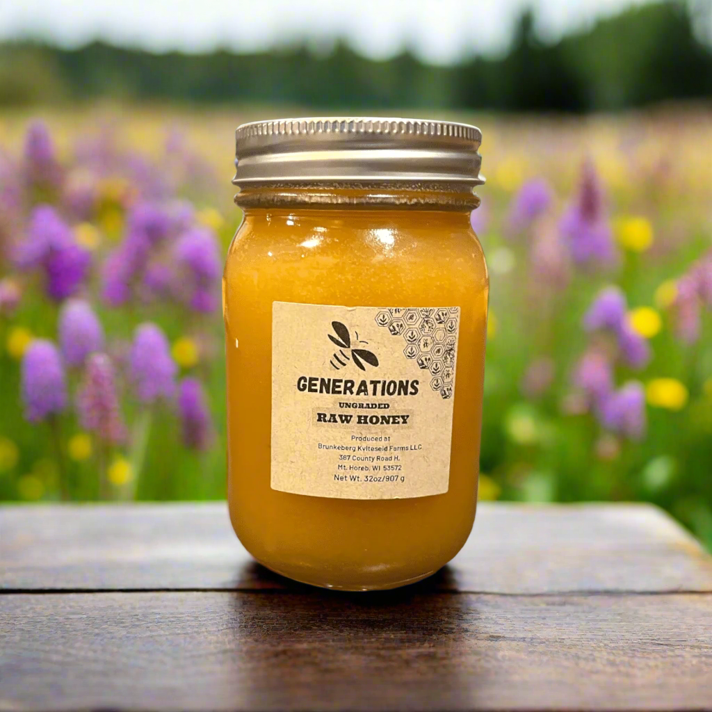 Honey-Pure Raw Wisconsin Honey | Local, Unprocessed & Delicious