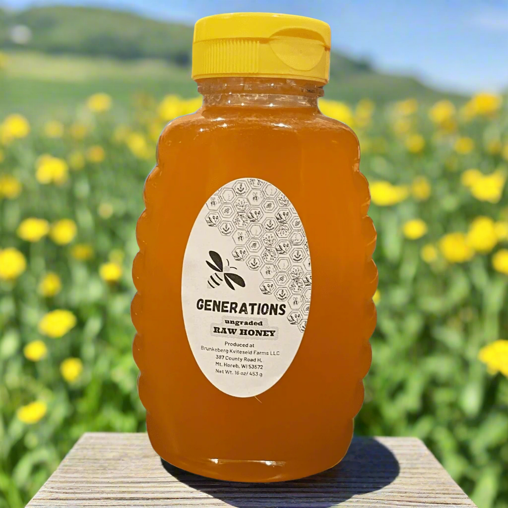 Honey-Pure Raw Wisconsin Honey | Local, Unprocessed & Delicious